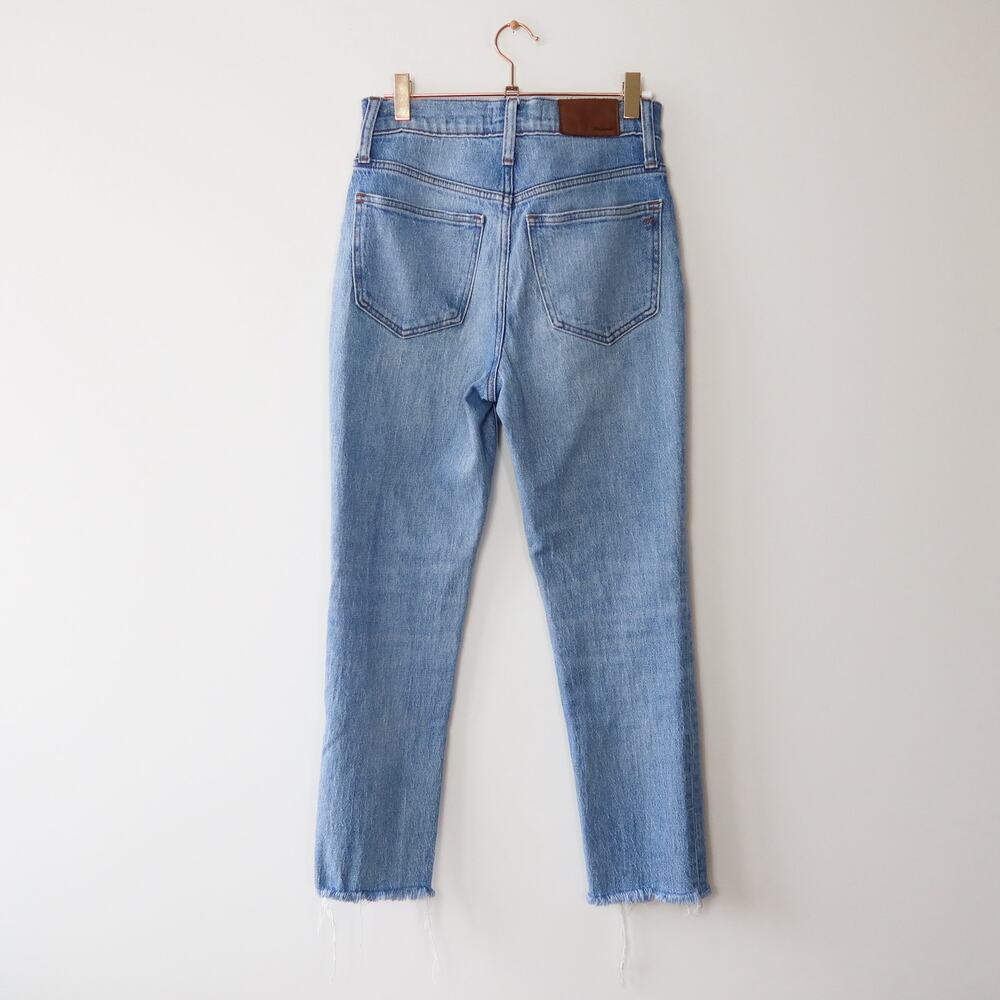 Madewell The Perfect Vintage Jean Distressed 25 Medium Light Wash - Picture 6 of 9